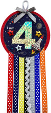 Load image into Gallery viewer, Space Rosette Badge - Ages 3-9 years
