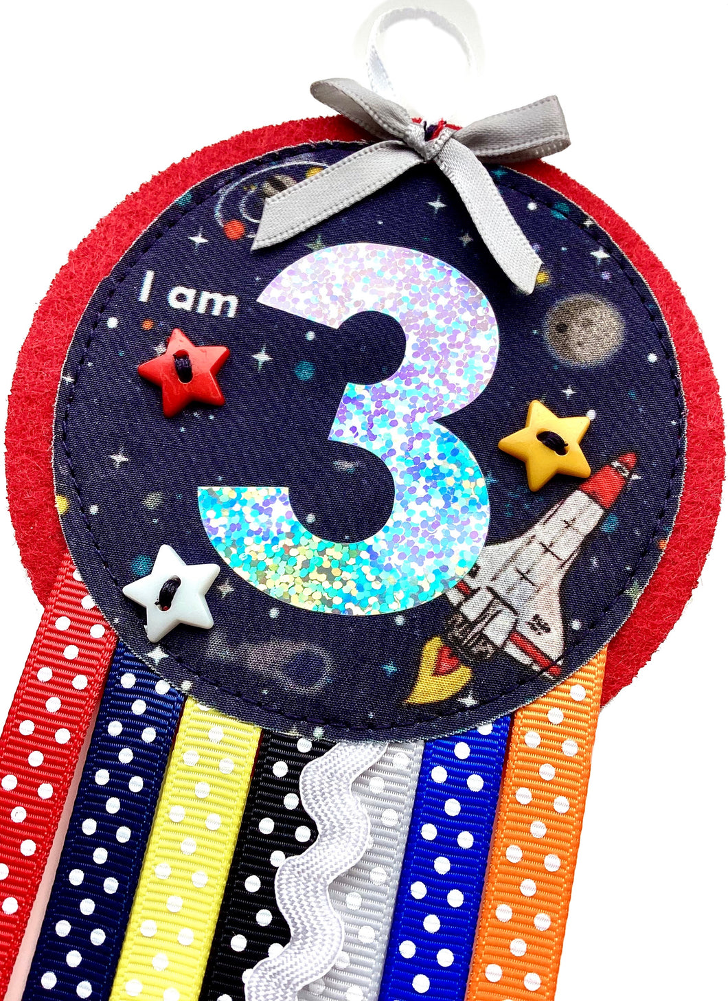 Space Rosette Badge - Ages 3-9 years